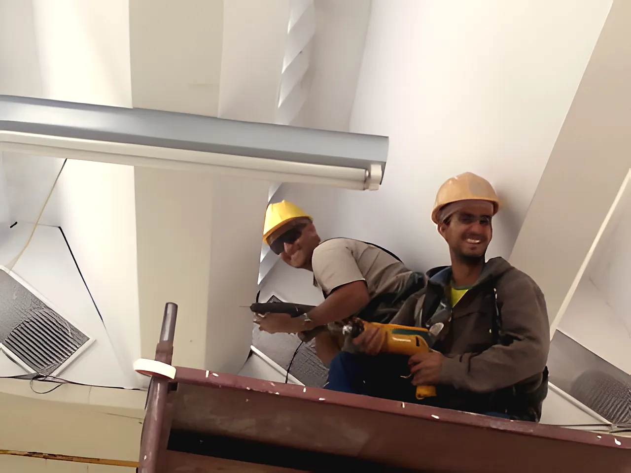 Equipe MADI em obra